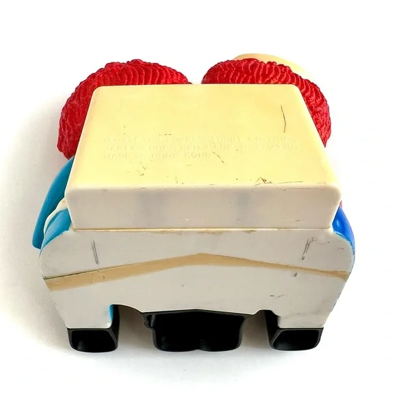 Vintage 1975 Raggedy Ann & Andy Plastic Figurine – Cute Tray & Pencil Holder - Picture 6 of 10